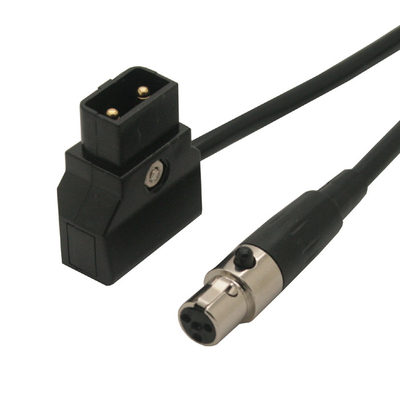 여성 소형 XLR 연결관 케이블 4 Pin XLR에 2 Pin Dtap/Powertap/Ptap 케이블